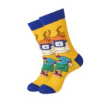 Anime cartoon print socks, 1 unit - Image 3