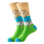 Anime cartoon print socks, 1 unit - Image 4