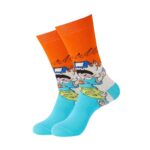 Anime cartoon print socks, 1 unit - Image 5