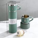 Vacuum Three Lids Thermal Cup Set (1)