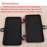 Double-sided non-stick sandwich pan, 1 unit - Image 6