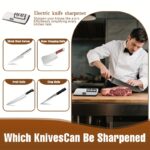 Electric knife sharpener USB, 1 unit - Image 9