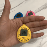 Retro Virtual Pet Keychain