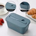 Butter container with lid & knife, 1 unit - Image 3