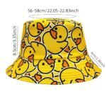 Duck print bucket hat, 1 unit - Image 5