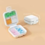 Portable Pill Organizer Box