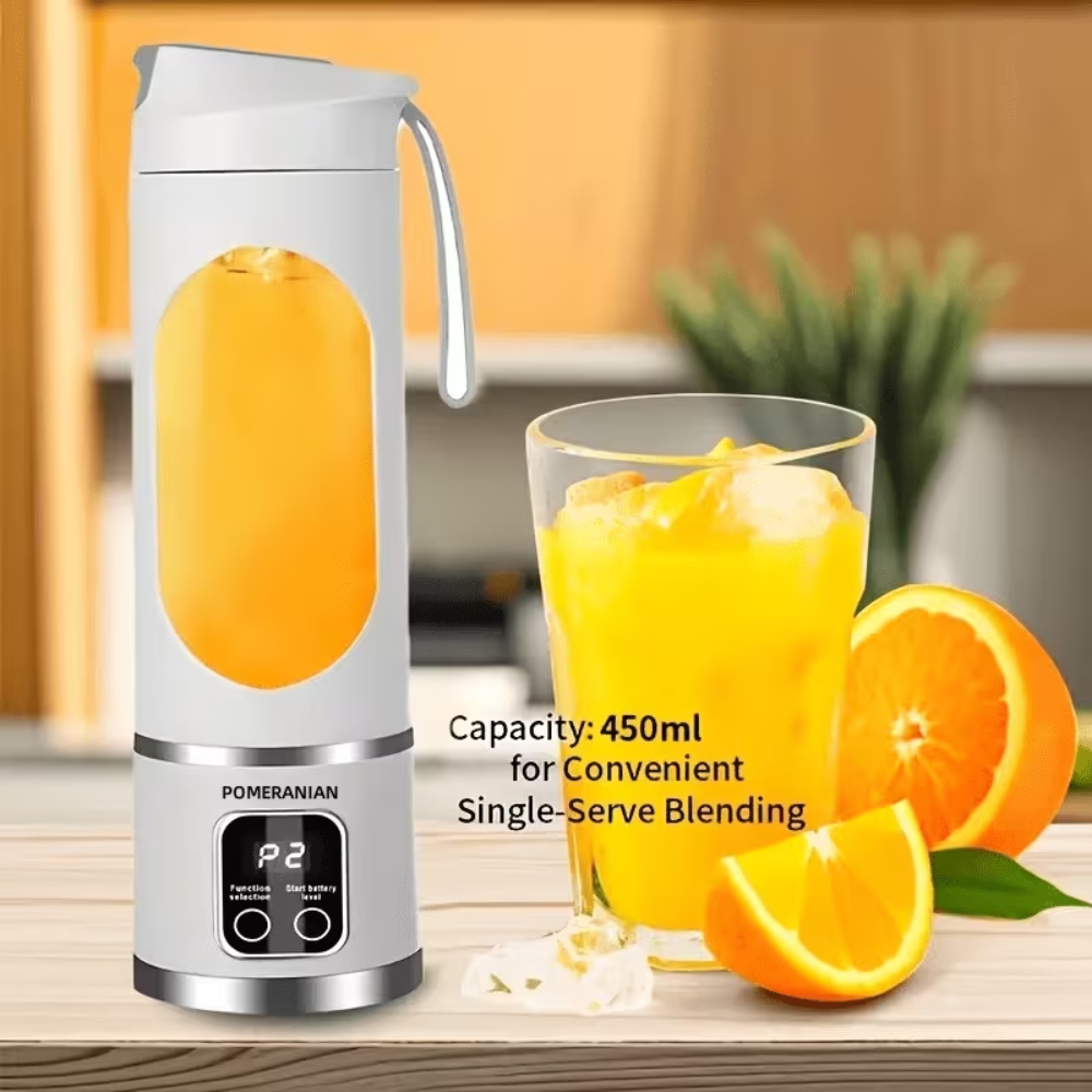 Portable USB Rechargeable Blender & Juicer (4) Portable USB Rechargeable Blender & Juicer