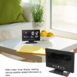 LED digital alarm clock weather station temperature display, 1 unit - Image 6