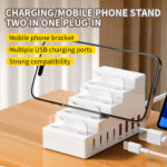 Multi-port phone charging station & stand, 1 unit - Image 6