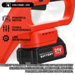 21V cordless snowplow, handheld electric snowplow, 1 unit - Image 7