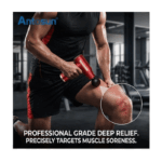 Powerful quiet portable deep tissue massage gun, 1 unit - Image 3