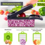Multi-functional vegetable & fruit chopper, 1 unit - Image 8