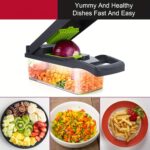Multi-functional vegetable & fruit chopper, 1 unit - Image 3