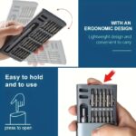 25-in-1 precision screwdriver set for mobile and tablet repair, 1 unit - Image 6