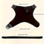 Adjustable usb-powered heated shoulder brace, 1 unit - Image 4
