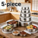 Circular airtight lidded outdoor containers, 1 unit - Image 7