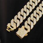 Men’s iced out cuban chain necklace, 1 unit - Image 11