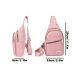 Women's single-shoulder chest bag, 1 unit - Image 3