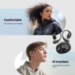 AI translation earbuds 144 languages wireless Bluetooth headset, 1 unit - Image 9