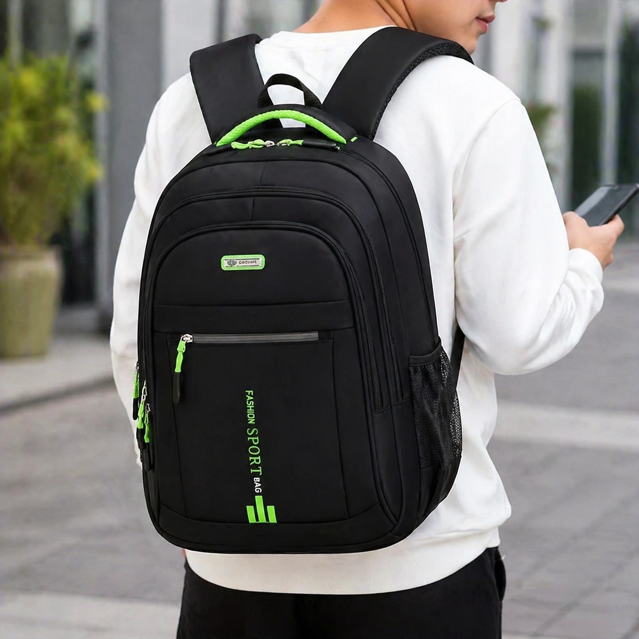 NATG168 Spacious Travel Backpack – Ideal for Business and Travel - Image 1