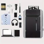 Three-piece set: laptop bag, chest bag, and wallet, 1 unit - Image 14