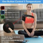 Adjustable usb-powered heated shoulder brace, 1 unit - Image 2