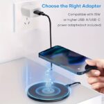 15W fast wireless charger, sleek, compact, and efficient, 1 unit - Image 11