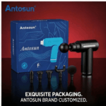 Powerful quiet portable deep tissue massage gun, 1 unit - Image 2