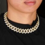 Men’s iced out cuban chain necklace, 1 unit - Image 7