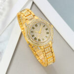 Women’s minimalist quartz watch with jewellery set, 1 unit - Image 3