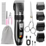 Low-noise cordless pet hair clipper with rechargeable & 4-Color, 1 unit - Image 12