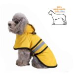 7-Size dog raincoat hooded cape, 1 unit - Image 7