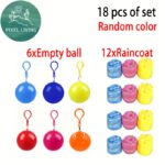 PixelLiving 18pcs emergency poncho keychain set, 18 pack - Image 10