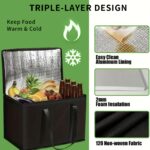 Large insulated bag, keep food hot & cold for hours, 1 unit - Image 9