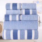 Coral fleece set: towels, washcloths, bath towels, 8 pack - Image 11