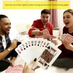 Oversized playing cards, twice the size of standard deck, 1 unit - Image 5