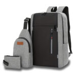 Women’s backpack set for spring and summer travel, 3 pack - Image 7