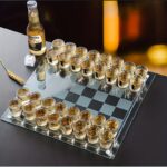 Bar game glass chess set, 1 unit - Image 6