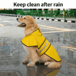 7-Size dog raincoat hooded cape, 1 unit - Image 8