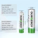 Durnergy AA alkaline batteries giant value pack, 1 unit - Image 3