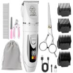 Low-noise cordless pet hair clipper with rechargeable & 4-Color, 1 unit - Image 14