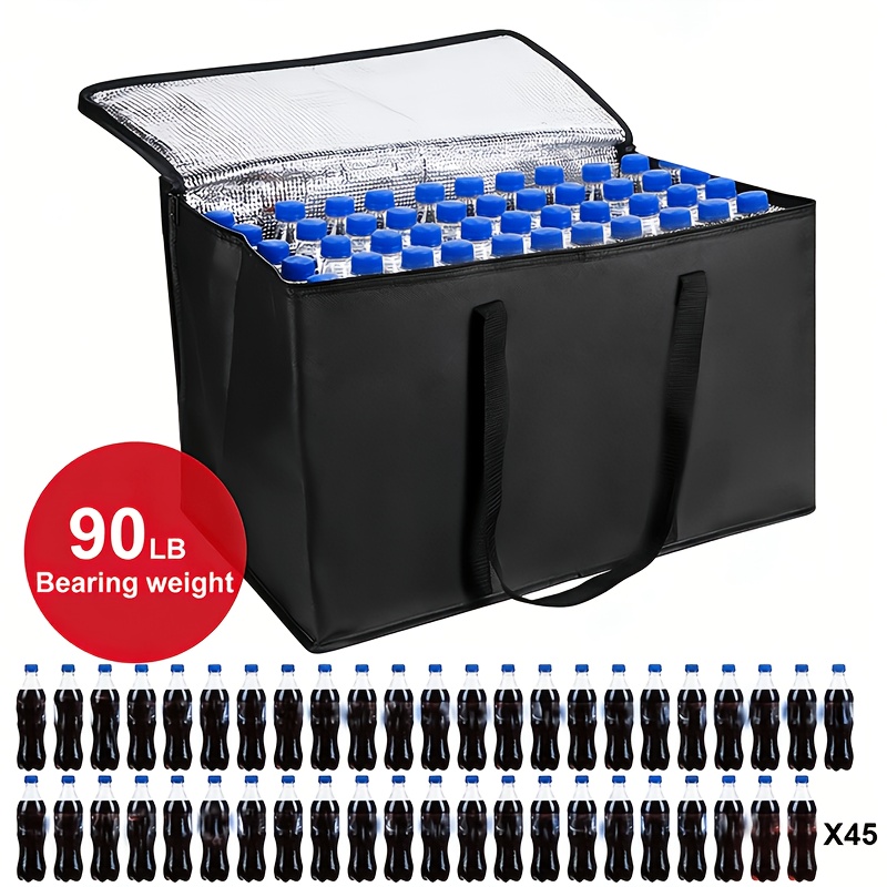 6f07455a-1eb9-4520-874c-c0f9854abece.jpg Large-Sized Insulated Cooler Bag – Maximum 90 Lbs Capacity - Image 1