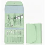16-in-1 stainless steel manicure & pedicure grooming kit, 1 unit