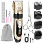 Low-noise cordless pet hair clipper with rechargeable & 4-Color, 1 unit - Image 15