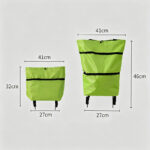 Large-capacity expandable grocery bag, 1 unit - Image 7