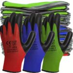 Nitrile coated gardening gloves, 1 pair pack - Image 2