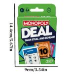 Treasure DEAL Monopoly card game, 1 unit - Image 6
