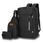 Women’s backpack set for spring and summer travel, 3 pack - Image 3