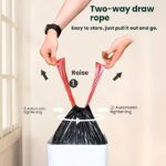 Thickened leak-proof drawstring garbage bags, 300 pack - Image 5