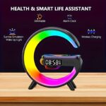 Multi-function RGB wireless charger speaker lamp, 1 unit - Image 9